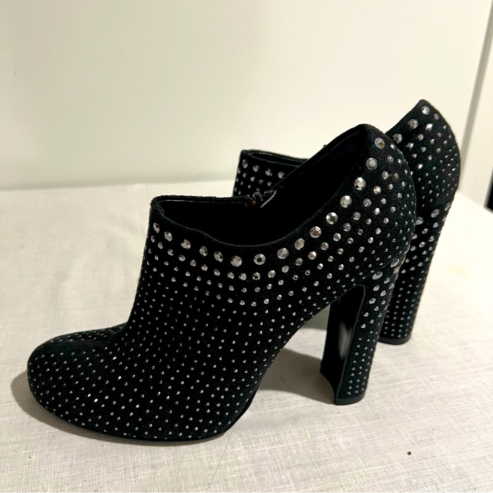 Jeffrey Tyler Black Annie Booties sz 8.5
